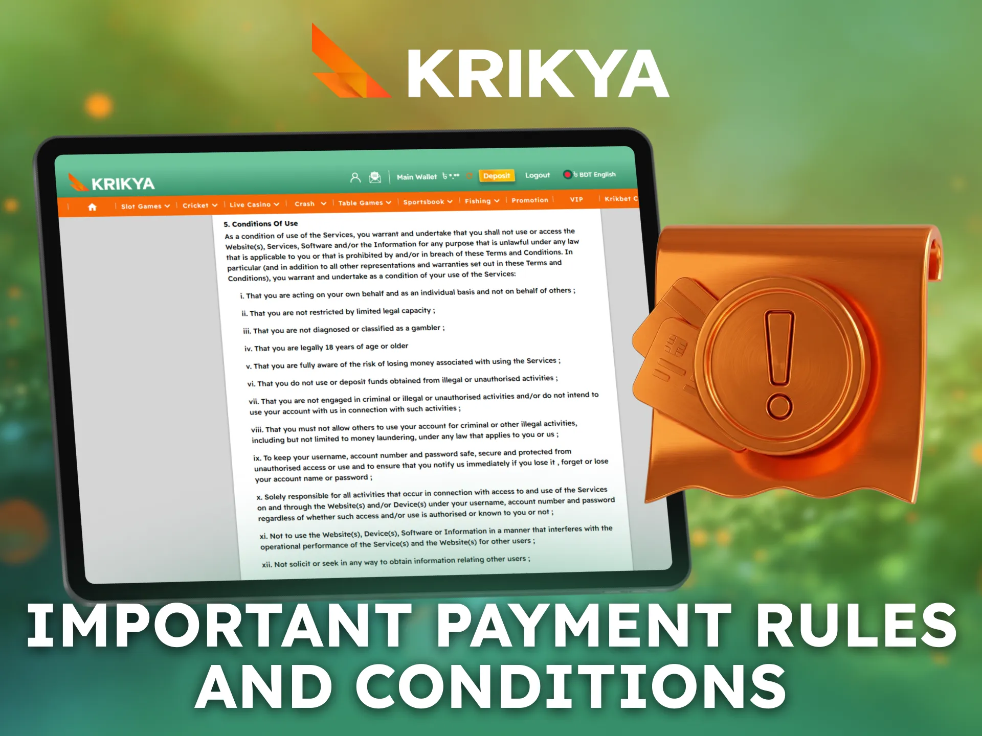Essential rules and conditions for financial transactions in Bangladesh are clearly outlined by Krikya.
